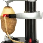 Starfrit Rotato Express Electric Peeler – 2 Spare Blades – Safe & Easy to Use – Effortlessly Peels Vegetables and Fruit