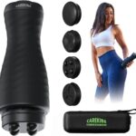 Massage Gun Deep Tissue for Women, Vibration Therapy for Muscle Recovery Pain Relief Cellulite Massager for Leg Thigh Abdomen Neck Shoulder Lymphatic Drainage Massager Body Sculpting Machine