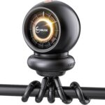 Stroller Fan, Battery Operated Baby Stroller Fans, 8000mAh Rechargeable Fans, 75° Auto Oscillation Portable Fan, 5-12H Runtime, 4 Speeds Wind, Detachable Base & LED Display