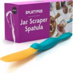 OTOTO Splatypus Jar Spatula for Scooping and Scraping – Unique Fun Cooking Kitchen Gadgets for Foodies – BPA-free & 100% Food Safe – Crepe Spreader