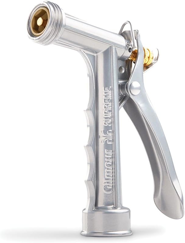Gilmour Metal Front Threaded Hose Nozzle