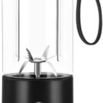 530ML Powerful Portable Blender for Smoothies Shakes USB Type-C Rechargeable Food Processor Fruit Mixer Machine Mini Juicer Blender Cup