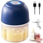 Baby Food Processor & Electric Chopper – 3-in-1 Mini Blender for Baby Food, Garlic, Veggies&meat – Wireless Portable Food Grinder with Rechargeable Battery – BPA-Free (Tritan Cup)