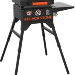 Blackstone On The Go Griddle with Side Shelf, Hood & Leg Stand – Heavy Duty Flat Top Griddle Grill Station for Kitchen, Camping, Camp, Outdoor, Tailgating – 1939