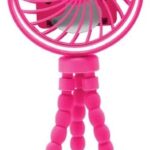 Paris Hilton Stroller Fan – Portable Clip-On Fan for Babies & Kids, Adjustable 3-Speed Cooling for Travel, Outdoor & Everyday Use