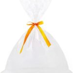 CREVENT Diaper Caddy Organizer, Baby Basket with Handle, Table Organizer for Storage, Portable Car Organizer, Baby Shower Gifts + Gift bag with Ribbon