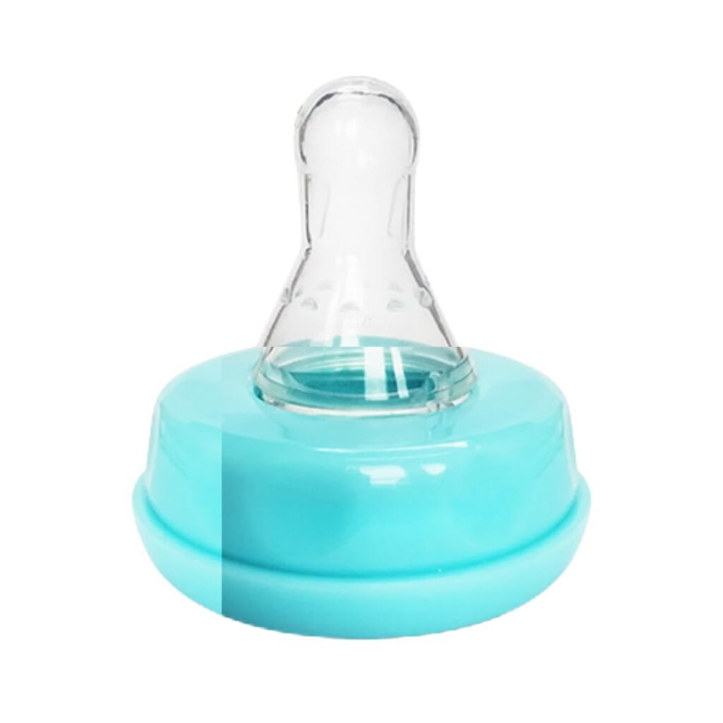 Blue Baby Bottle Nipples 20-Pack – Universal Fit, BPA-Free, Anti-Colic Design for Newborns, Infants, and Toddlers (20 Count, Pack of 1, Standard Flow)