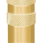Solimeta Heavy-Duty Brass Adjustable Garden Hose Nozzle, Twist Garden Hose Sprayer Nozzle