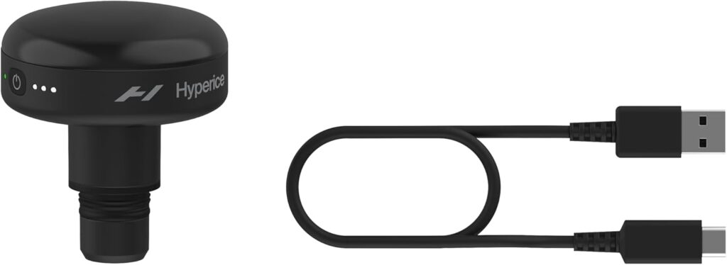 Hyperice Hypervolt Heated Head Attachment – Compatible with All Hypervolt Models – Relax and Loosen Sore and Tight Muscles – FSA and HSA