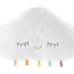 Fisher-Price Baby Toy Twinkle & Cuddle Cloud Soother Plush Crib-Attach Sound Machine with Lights & Music for Newborns 0+ Months