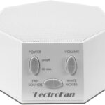 Adaptive Sound Technologies LectroFan Classic White Noise Machine – Compact Sleep Sound Machine for Bedroom, Travel, Study & More – 20 Non-Looping Fan & White Noise Variations
