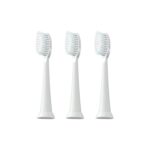 TAO Clean Sonic Electric Toothbrush Replacement Heads (3-Pack) – Replacement Heads for the TAO Clean Electric Toothbrush and Docking Station, White