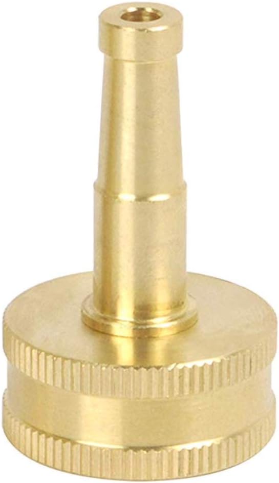 Rocky Mountain Goods Jet Nozzle for Garden Hose – Solid Brass Sweeper Hose Nozzle for High Pressure Cleaning – Leakproof Rubber Washer – Great for Cleaning Car, Siding, Driveway