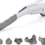 RENPHO Rechargeable Handheld Back Massager, Cordless Electric Neck Massage Tool for Shoulder, Foot, Leg, Calf, Gifts for Women and Men