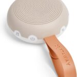 ergoPouch Drift Away White Noise Machine – Portable Sound Therapy for Baby & Adult, 7 Soothing Sounds, Rechargeable Battery, Adjustable Light – Home, Travel, and Registry Gift