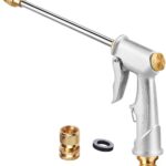 High Pressure Garden Hose Nozzle Heavy Duty Water Sprayer for Garden Spray Patio Outdoor Washer Pet Shower Car Wash attachment