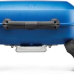 Napoleon TravelQ 240 Compact Portable Propane Gas Grill, Blue, Tailgating, Camping, and Small Outdoor Spaces