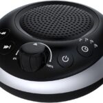 (2024 Upgrade)Rechargeable Portable Brown Noise Machine 2000mAH Large Battery Sound White Noise Machine 30 Soothing Sounds for Baby Kids Adults Sleep Machine Auto-Off Timer for Travel Camping and Home