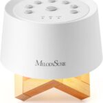 MelodySusie Sound Machine with 31 Soothing Sounds & Night Light, White Noise for Sleep Nursery Travel, Rechargeable White Noise Maker for Baby Adults with 32 Volumes & 4 Timers