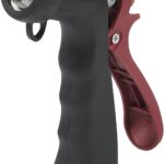 Industrial Nozzle – Heavy-Duty Hot or Cold Water Hose Nozzle, Enhanced Comfort & Durability (RedBlack)