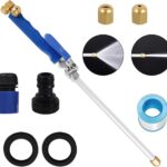 Jet Nozzle Power Washer for Garden,2-in-1 Jet Nozzle Power Washer ,Upgraded High Pressure Washer Tools with 2 Different Nozzles and Hose Quick Connectors (blue)