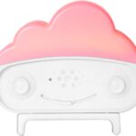 Happiest Baby SNOObie Smart White Noise Machine – Portable Baby Sound Machine with Night Light – 12 Soothing Sounds for Sleep Training, White