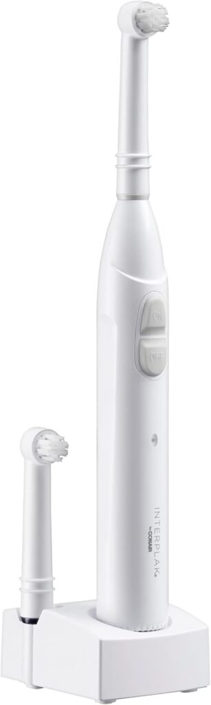 Interplak by Conair Opti-Clean Cordless Rechargeable Toothbrush Power Plaque Remover, Color May Vary