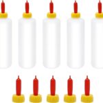 5 Sets 400ml Lamb Feeding Bottle, Lamb Goat Nipples, Kid Livestock Drink Bottle, Goat Bottles for Feeding Baby Goats, Milk Feeder Bottles for Farm