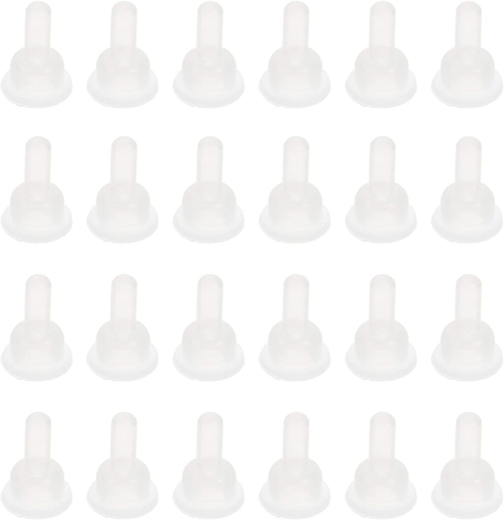 40Pcs Pet Feeding Bottle Silicone Kitten Bottle Replacement for Dog Puppy Cat Kitten Rabbits