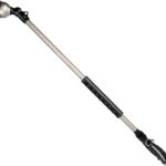 RESTMO 36” Long Watering Wand, Metal Garden Hose Wand with 180° Swivel Head and 10 Spray Patterns, 3ft Heavy Duty Hose Nozzle Sprayer with Thumb Flow Control, Ideal to Water Hanging Baskets, Shrubs