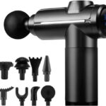 Gun Massager | Deep Tissue Percussion Massage Gun for Pain Relief, Muscle Recovery & Relaxation | Adjustable Speed & Quiet Operation – Portable & Lightweight