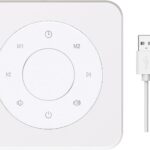 White Noise Sound Machine for Sleep 20 Soothing Sounds Noise Machine for 30 Level Volume 5 Timer Setting Favorite Setting Memory Function Touch Control Compact Portable for Adult/Baby (White)