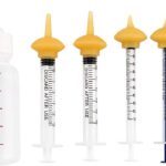 Pet Feeding Bottle and Syringes with Nipples for Small Cat Dog Animals (Model 1)