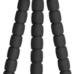 FRIZCOL Replacement Leg for Stroller Fan (Black)