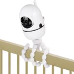 Tripod Baby Monitor Mount for HelloBaby HB65/HB40/HB6550/HB66/HB6339/HB6550 Pro, ANMEATE SM935E, Flexible Baby Camera Mount Attach Your Camera Wherever You Want