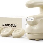 Prime Handheld Mini Therapy Massager – 3D Rotating &Vibrating Deep Tissue Back Massager, Adjustable Multi-Speed Trigger Point Massage Tool for Body Pain Relief, Portable Muscle Recovery Gift