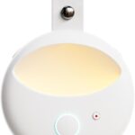 Portable Sound Machine for Baby – Smart Cry Detection Small White Noise Sound Machine, 6 Soothing Sounds, Smart On/Off, Night Light, Recording, Registry Gift Baby Sleep Machines