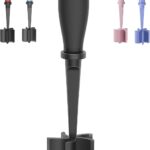 Meat Chopper, 5 Curve Blades Ground Beef Masher, Heat Resistant Meat Masher Tool for Hamburger Meat, Ground Beef, Turkey and More, Nylon Hamburger Chopper Utensil Non-scratch Utensils