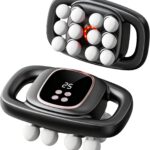 12 Head Massage Gun Deep Tissue with 3 Model & 30 Levels, Cordless Quiet Back Massager for Pain Relief Deep Tissue, Neck Massager Birthday Gifts for Men