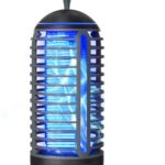 Bug Zapper Outdoor Rechargeable 2 in 1 Wireless Mosquito Killer Lamp 2500mAh Bug Zapper Electric Trap Ideal Fly Zapper Indoor for Patio, Home, Backyard, Yard, Garden, Campsite (Black) 1