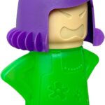 Microwave Cleaner Microwave Angry Mama Oven Cleaner High Temperature Steam Cleaning Equipment Tool Steam Cleans Add Vinegar and Water (Green)