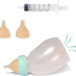 Kittens Feeder Bottle, Silicone Feeding Nipple and Syringes for All Breed Kittens and Small Animals Dongdong pet