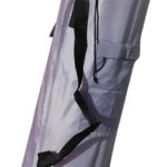 43″x9″x9″ (Gray, L) Replacement Bag for Folding Camping Chair, Camp Chairs, Hammock, Yoga Mat, Beach Chair, Umbrella, Tent Bag 420D Oxford Polyester Fabric w/Side Pockets