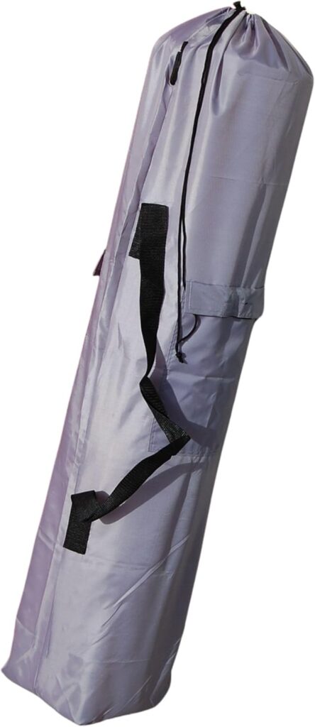 43″x9″x9″ (Gray, L) Replacement Bag for Folding Camping Chair, Camp Chairs, Hammock, Yoga Mat, Beach Chair, Umbrella, Tent Bag 420D Oxford Polyester Fabric w/Side Pockets