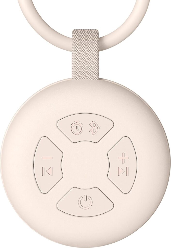 Portable Sound Machine for Baby | White Noise | 12 Soothing Sounds | Noise Canceling for Travel, Office, Nursery | Baby Shower | Registry Gift | Sleep Soother for Babies Kids Adults | Putty