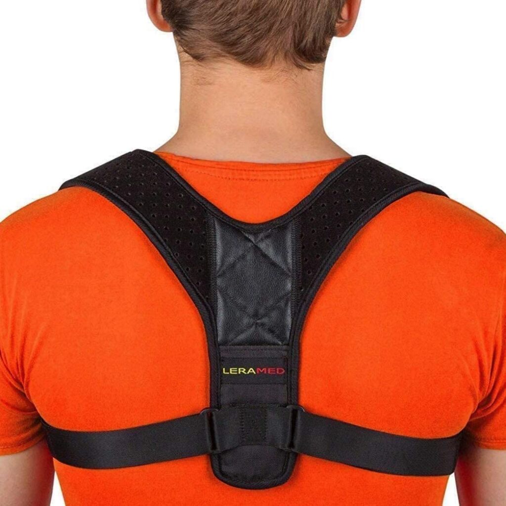 2025 New Posture Corrector for Men & Women – Adjustable Back Brace for Upper & Mid Spine Support – Neck, Shoulder & Back Pain Relief – Breathable & Invisible Under Clothes (Chest Size 25″-55″)