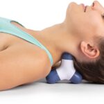 Pressure Point Neck Massager, Trigger Point Massage Tool, Occipital Release Tool, Headache Relief, Unique Design Targets The Hard-to-Reach Neck Muscles, Fast, Easy, Effective