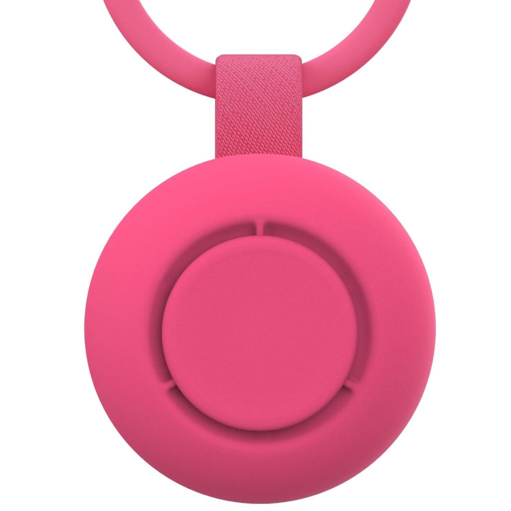 Portable Baby Sound Machine [White Noise for Babies Kids Adults][Sleep Soother][12 Soothing Sounds] 15 Hours Battery Life, Registry Gift,Shower,Clips on Baby Stroller Rose