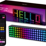 YEELIGHT Cube Lite Smart Lamp, 16 Million Colors Option,Dynamic Lighting,Music Flow, Clock, Text & Emoji Modes, WiFi Connected, APP Control