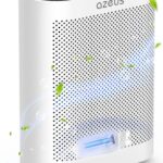AZEUS True HEPA Air Purifier for Home, Up to 2160 sq ft Large Room, UV light | Ionic Generator | Office or Commercial Filter 99.97% Pollen Smoke Dust Pet Dander Auto Mode Sensor
